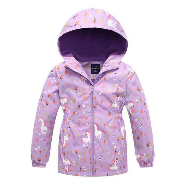 Manteau Fille Licorne - Une Licorne