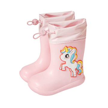 Mini bottes de pluie licorne