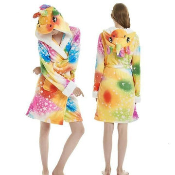Peignoir de Bain Femme Licorne