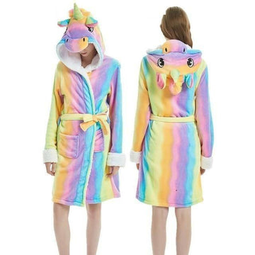 Peignoir Éponge Femme Licorne