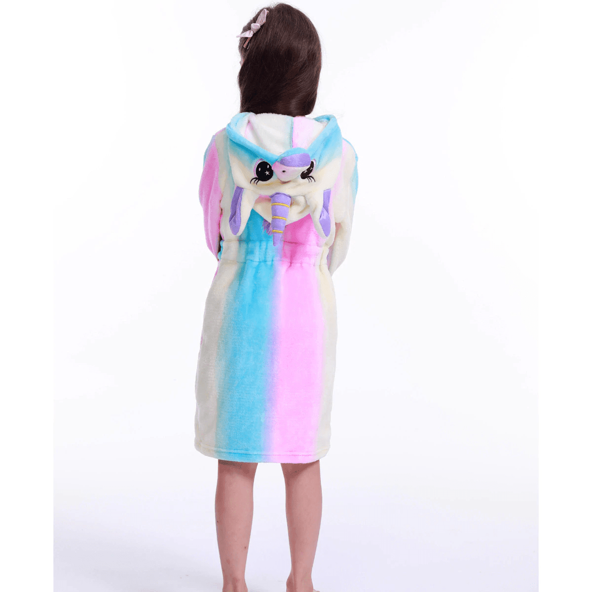 Peignoir Éponge Fille Licorne - Une Licorne