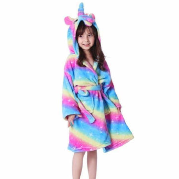 Peignoir Fille Licorne