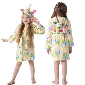 Peignoir Licorne Enfant