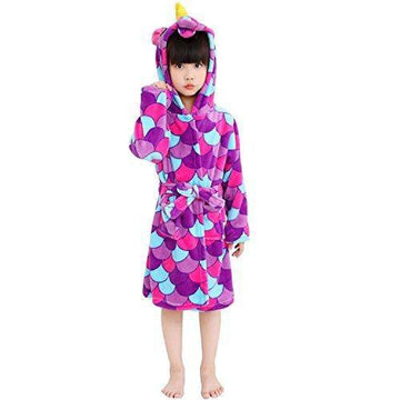 Peignoir Licorne Petite Fille