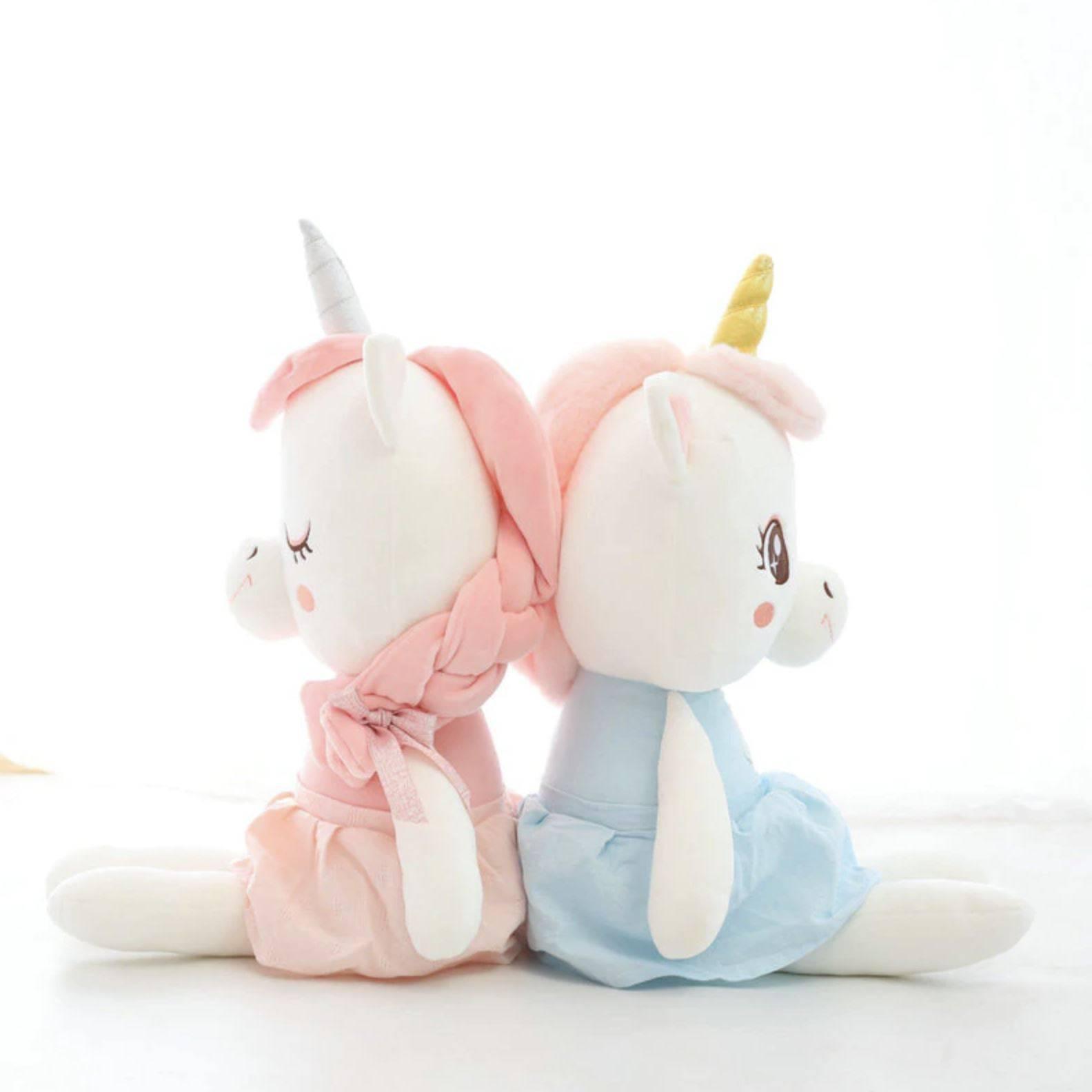 Peluche Licorne<br> Bébé aux Grands Yeux - Une Licorne