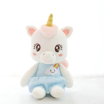 Peluche Licorne Bébé aux Grands Yeux
