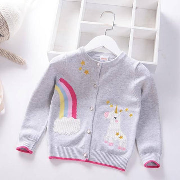 Pull Licorne Arc-en-ciel