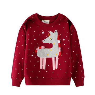 Pull Licorne Noël