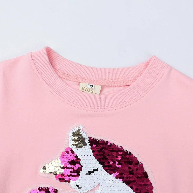 Pull Licorne Sequin - Une Licorne