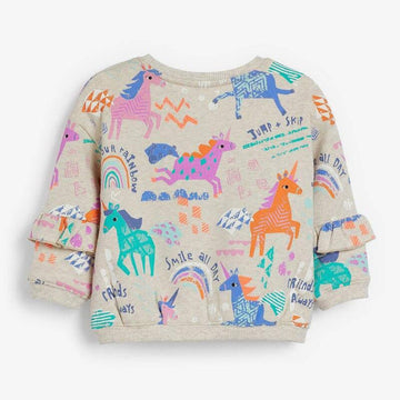 Pull Licorne Volants sur les Manches