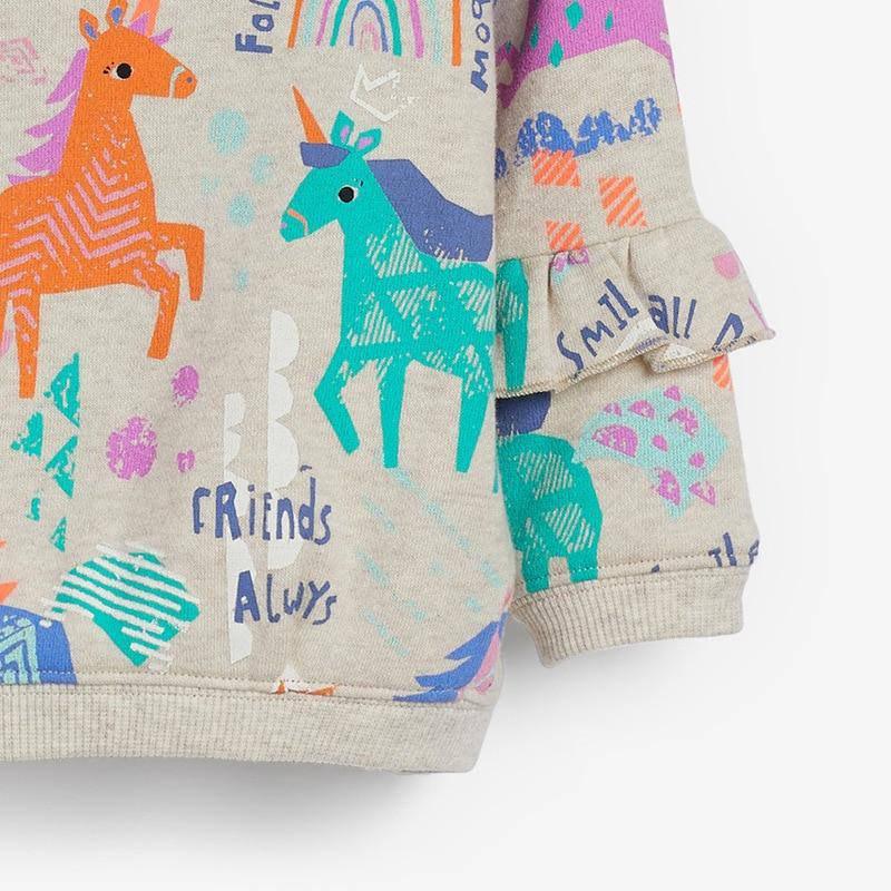 Pull Licorne Volants sur les Manches - Une Licorne