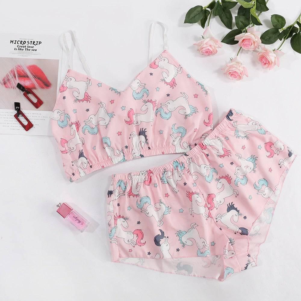 Pyjama Licorne Caraco Grande taille - Licorne