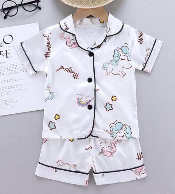 Pyjama Licorne Fille Chemisier - Licorne