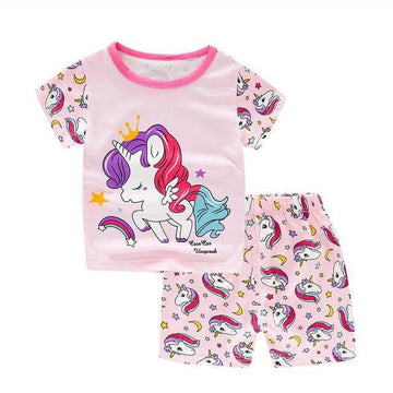 Pyjama Licorne Fille Été