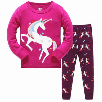 Pyjama Licorne Fuchsia