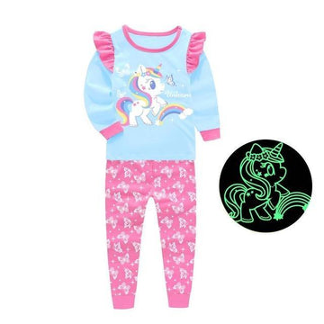 Pyjama licorne lumineuse fille