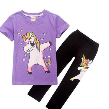 Pyjama Licorne qui Dab <br> Enfant