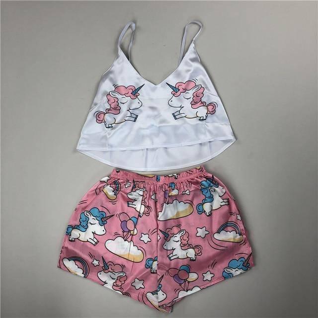 Pyjashort Licorne - Une Licorne