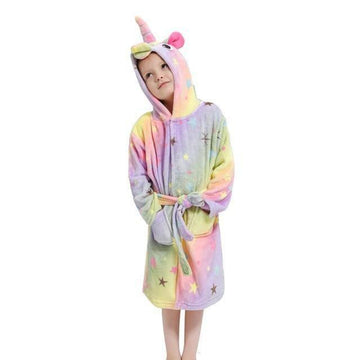 Robe de Chambre Fille Licorne