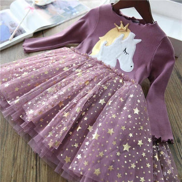 Robe de Licorne Fille