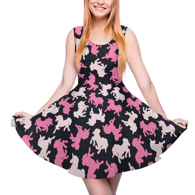 Robe Evasée Imprimés Licornes - Licorne