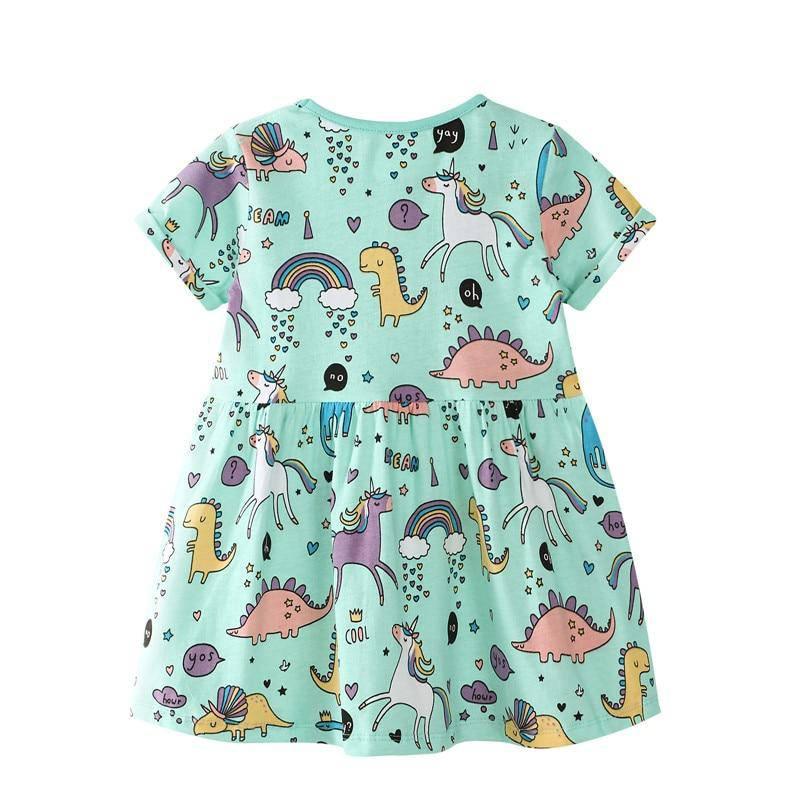 Robe Imprimée Licorne - Une Licorne