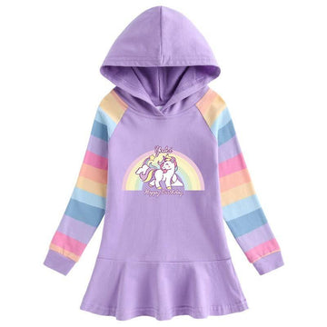 Robe Licorne à Capuche