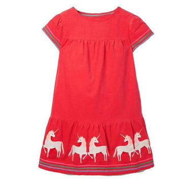 Robe Licorne à Fronces