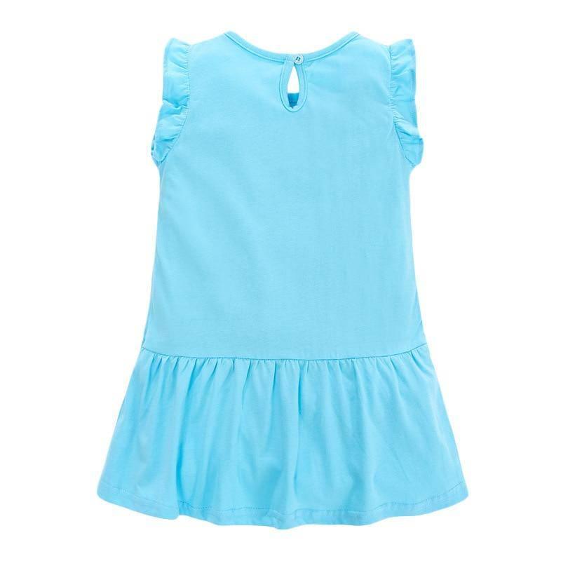 Robe Licorne Aux Emmanchures Volantées - Une Licorne