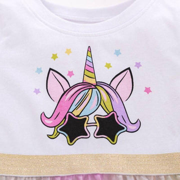 Robe Licorne Bi-matière