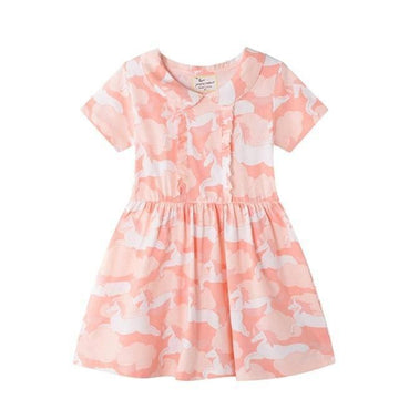 Robe Licorne Col Claudine