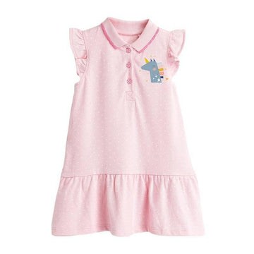 Robe Licorne Col Polo