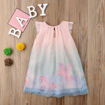 Robe Licorne Couleurs Arc-en-ciel