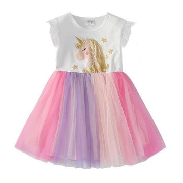 Robe Licorne Dorée Qui Tourne