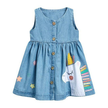 Robe Licorne en Jean