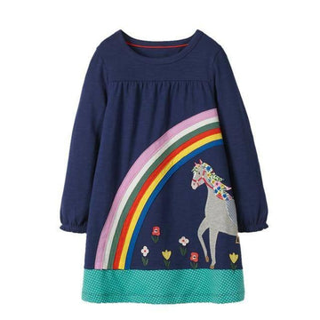 Robe Licorne Manches Ballon