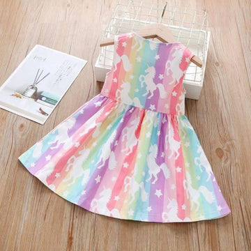 Robe Licorne Multicolore