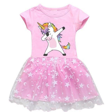 Robe Licorne Qui Dab Fille