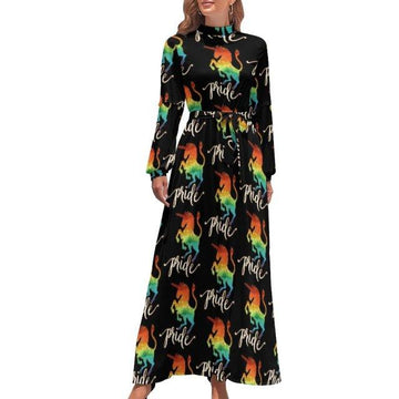 Robe Longue Licorne Femme
