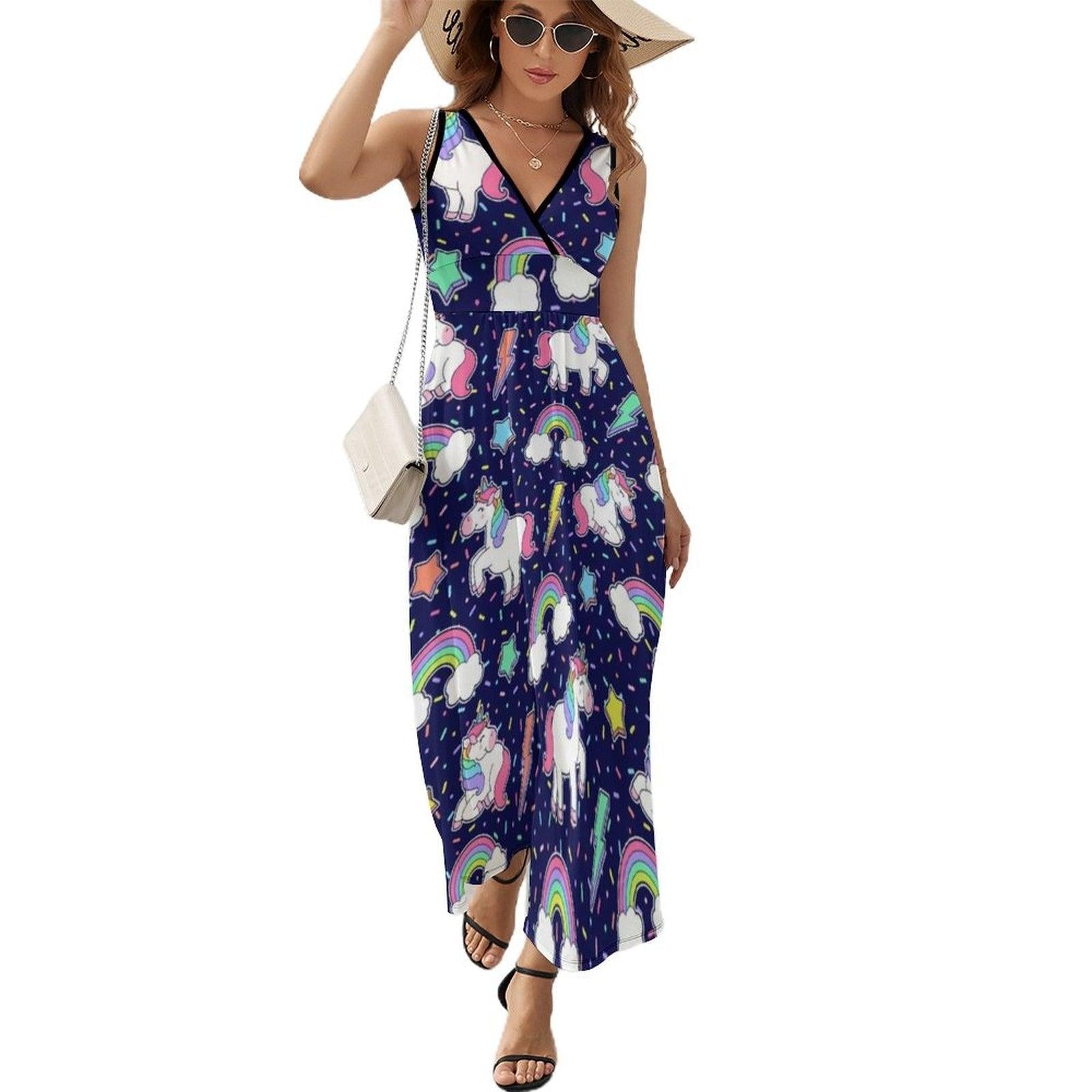 Robe Maxi Licorne Femme - Licorne