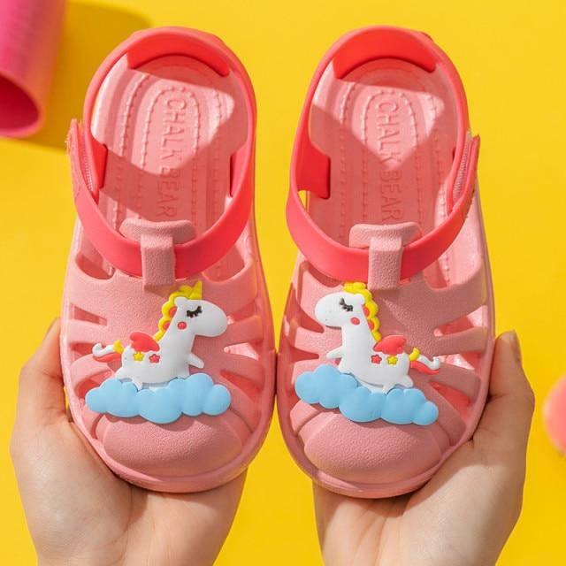 Sandales Licorne Plage Enfant - Une Licorne