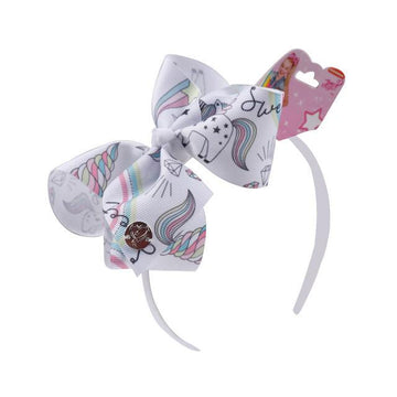 Serre-tête noeud papillon licorne