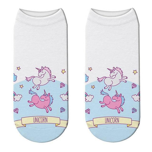 Socquettes Licorne Unicorn - Une Licorne