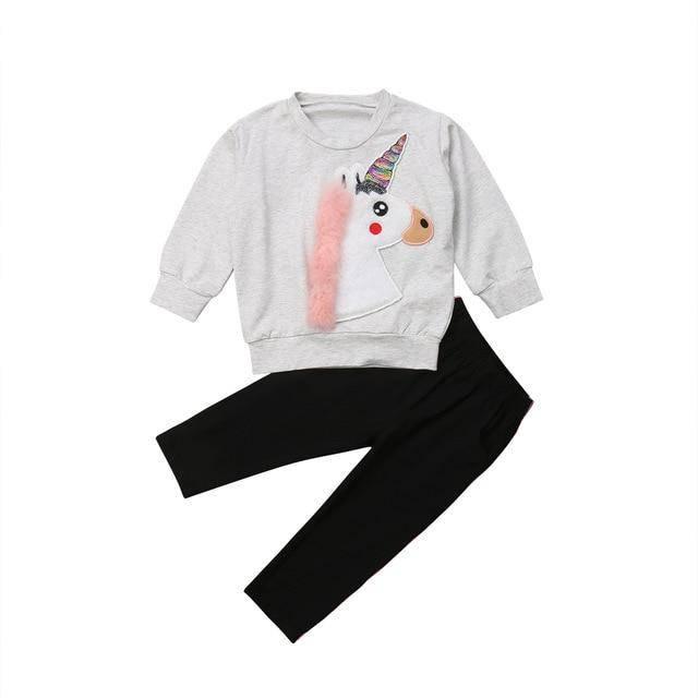 Survêtement Licorne 3D Fille - Une Licorne