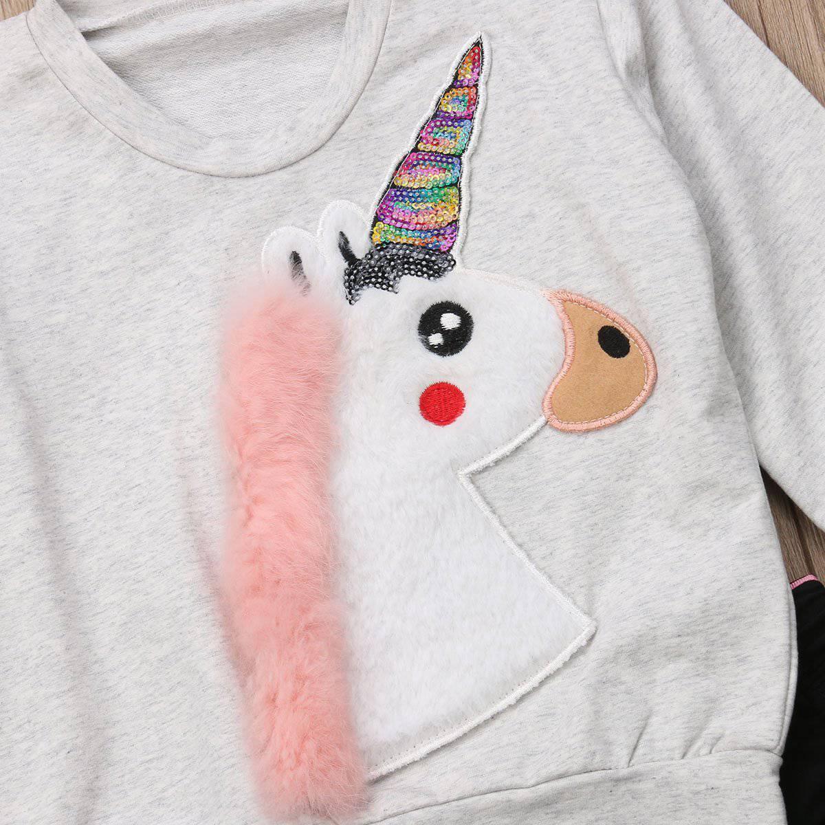 Survêtement Licorne 3D Fille - Une Licorne