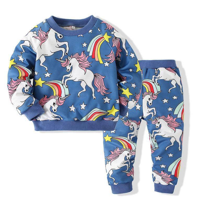 Survêtement Licorne Etoiles Enfants - Une Licorne