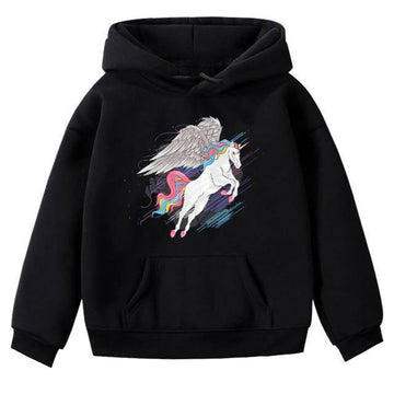Sweat Fille Licorne