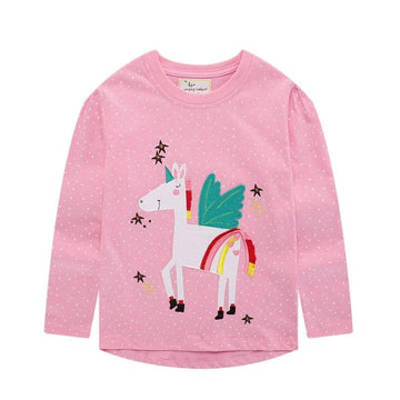 T-shirt Licorne Brodé