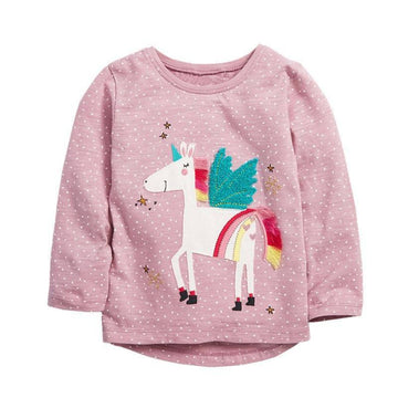 T-shirt Licorne Brodé