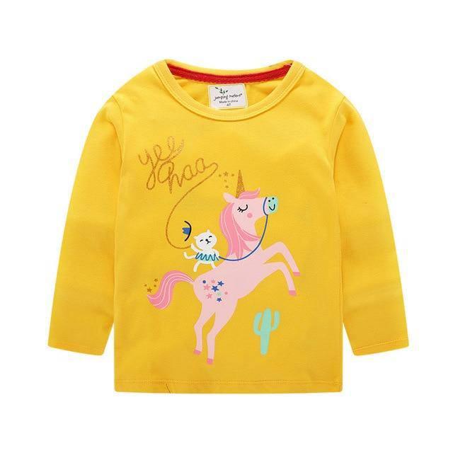 T-shirt Licorne Jaune - Une Licorne